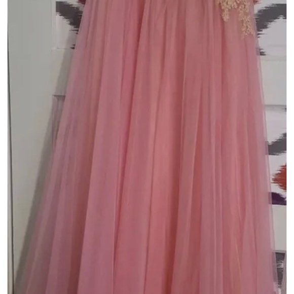 NWT SHERRI HILL Prom Formal Dress, 11114, Pink/Peach - - Picture 4 of 6